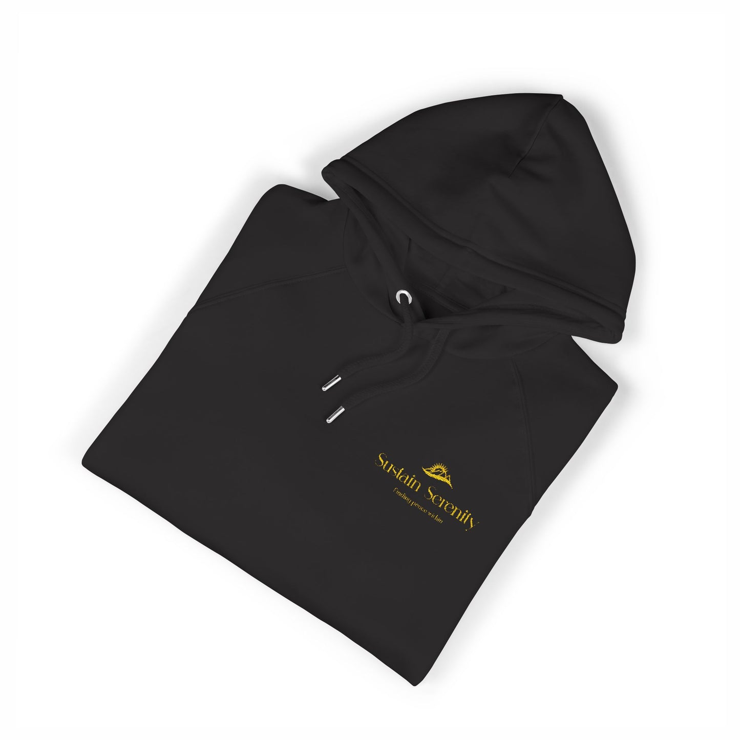 100% Organic Cotton Eco-Friendly Embroidered Hoodie | Cozy Casual Wear, Sustainable Fashion, Gift for Him/Her, Perfect for Outdoor Adventures