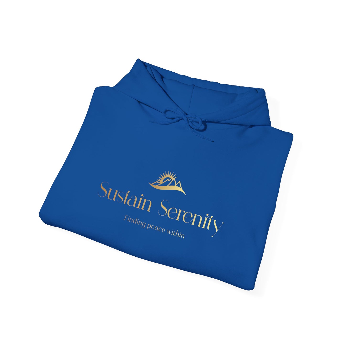 Sustain Serenity Hoodie - Cozy Unisex Sweatshirt for Mindfulness, Self-Care Gift, Relaxation Wear, Spiritual Comfort, Meditation Apparel