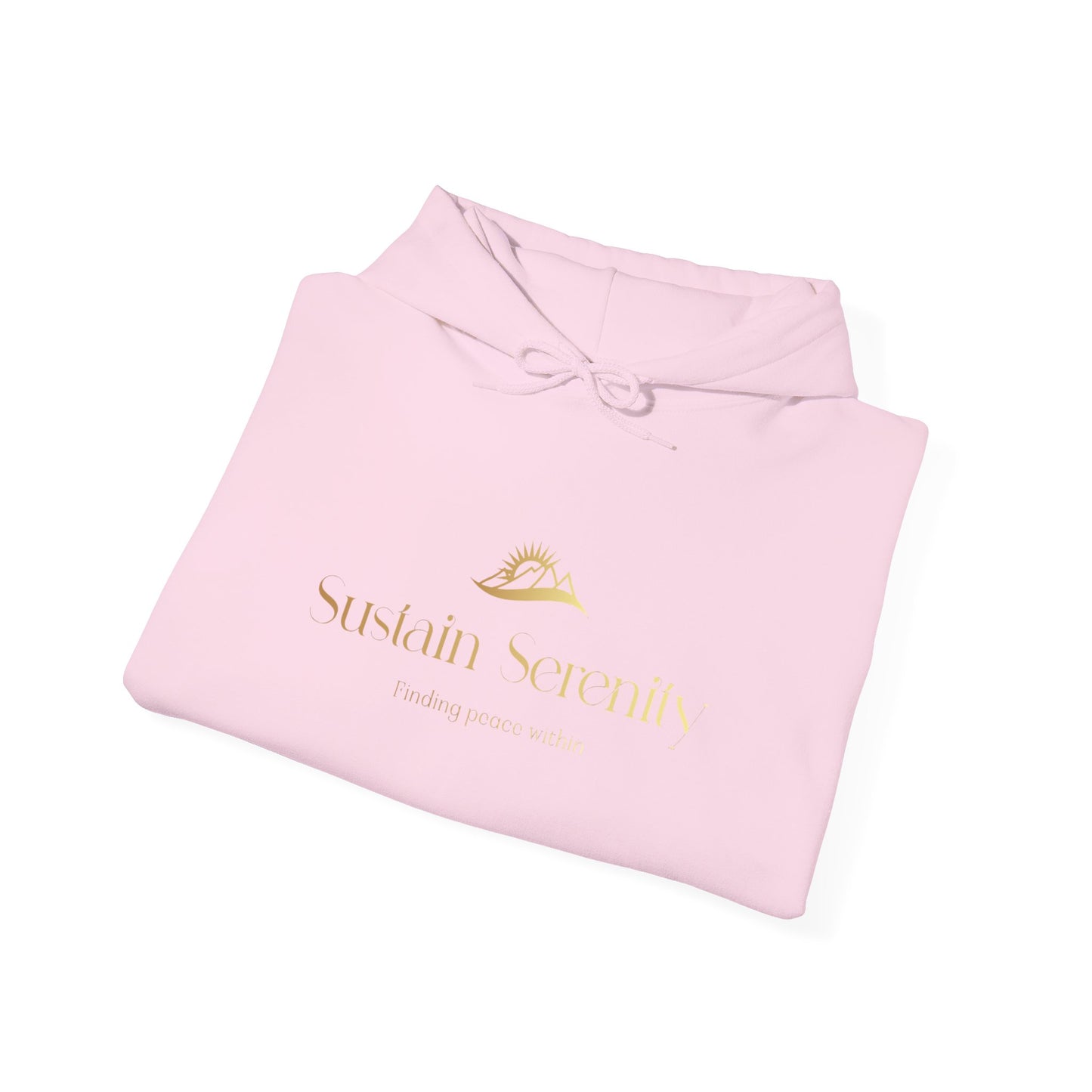 Sustain Serenity Hoodie - Cozy Unisex Sweatshirt for Mindfulness, Self-Care Gift, Relaxation Wear, Spiritual Comfort, Meditation Apparel