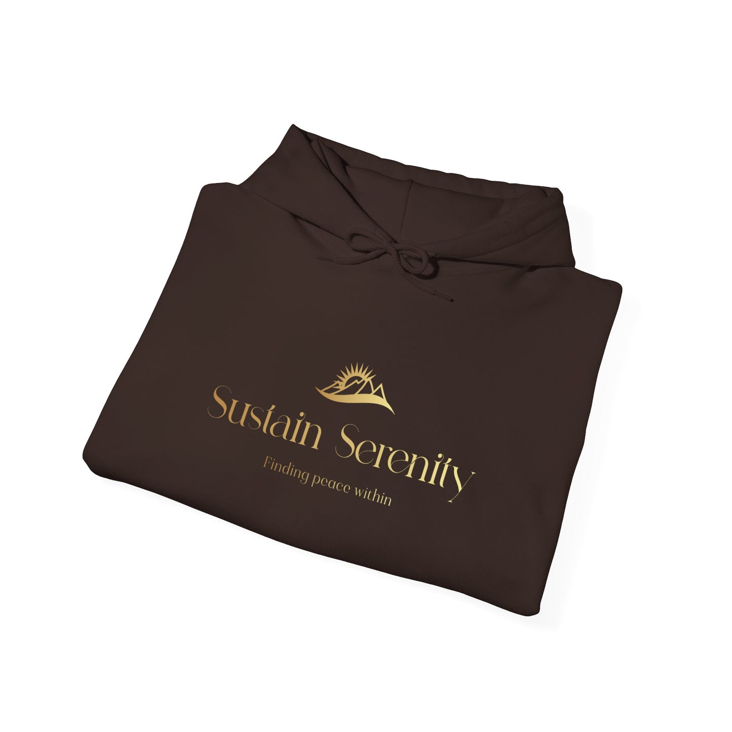 Sustain Serenity Hoodie - Cozy Unisex Sweatshirt for Mindfulness, Self-Care Gift, Relaxation Wear, Spiritual Comfort, Meditation Apparel