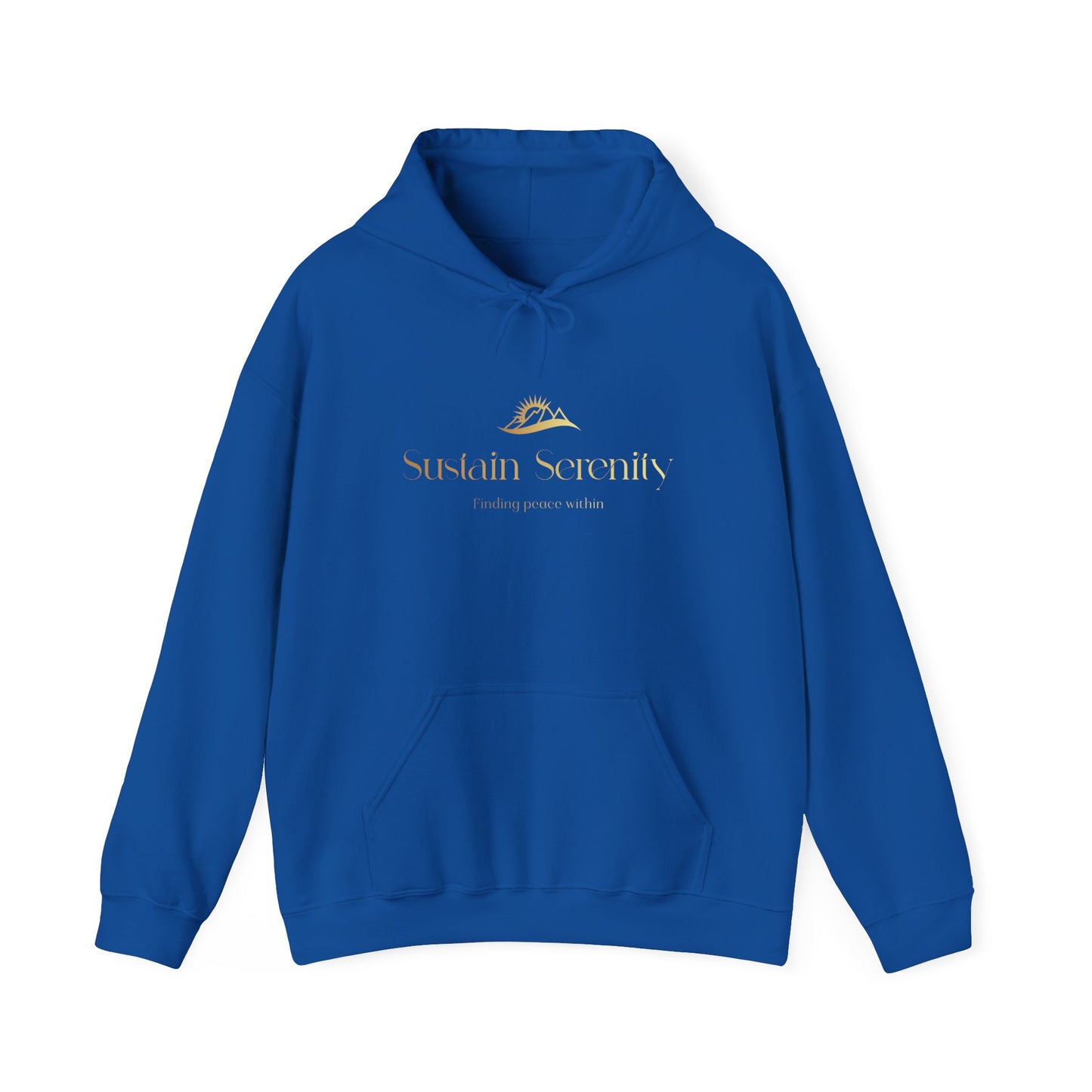 Sustain Serenity Hoodie - Cozy Unisex Sweatshirt for Mindfulness, Self-Care Gift, Relaxation Wear, Spiritual Comfort, Meditation Apparel