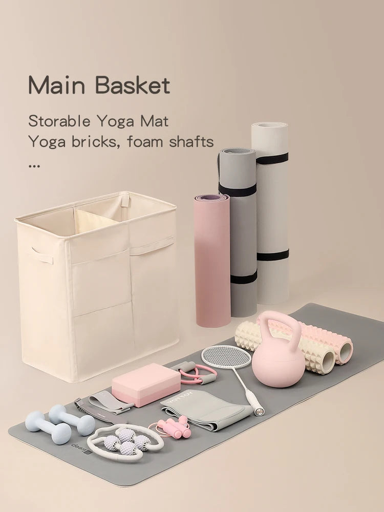 All-in-One Storage for Yoga Equipment