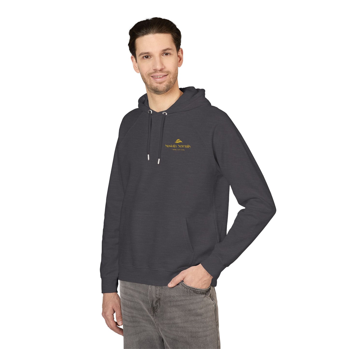 100% Organic Cotton Eco-Friendly Embroidered Hoodie | Cozy Casual Wear, Sustainable Fashion, Gift for Him/Her, Perfect for Outdoor Adventures