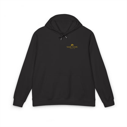 100% Organic Cotton Eco-Friendly Embroidered Hoodie | Cozy Casual Wear, Sustainable Fashion, Gift for Him/Her, Perfect for Outdoor Adventures