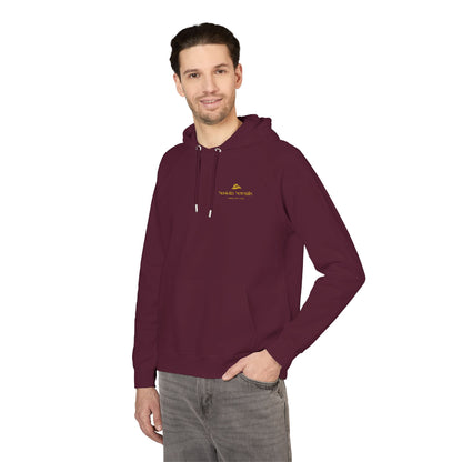 100% Organic Cotton Eco-Friendly Embroidered Hoodie | Cozy Casual Wear, Sustainable Fashion, Gift for Him/Her, Perfect for Outdoor Adventures