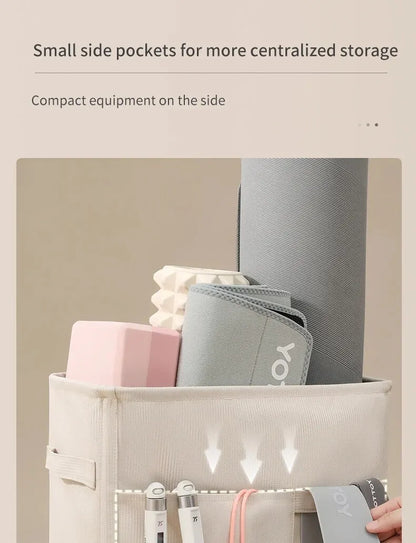 All-in-One Storage for Yoga Equipment